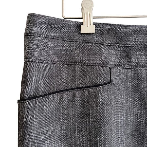 NWT The Limited Collection lined dress skirt w/pockets dark grey SIZE 14 WOMEN - Picture 2 of 16